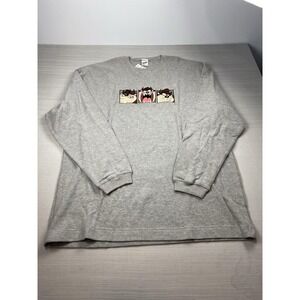 Vintage Warner‎ Brothers Studio Store Embroidered TAZ Sweatshirt XL 90's